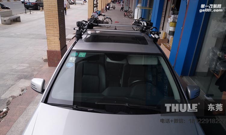 奔馳C180C260C系07-13款拓樂行李架安裝實拍