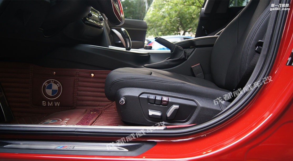 寶馬3系主副駕駛通風座椅改裝360全景改裝案例
