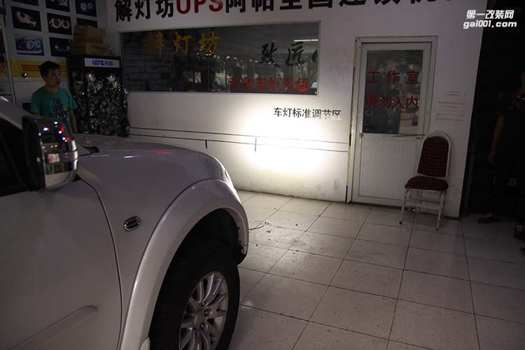 北京改燈帕杰羅案例