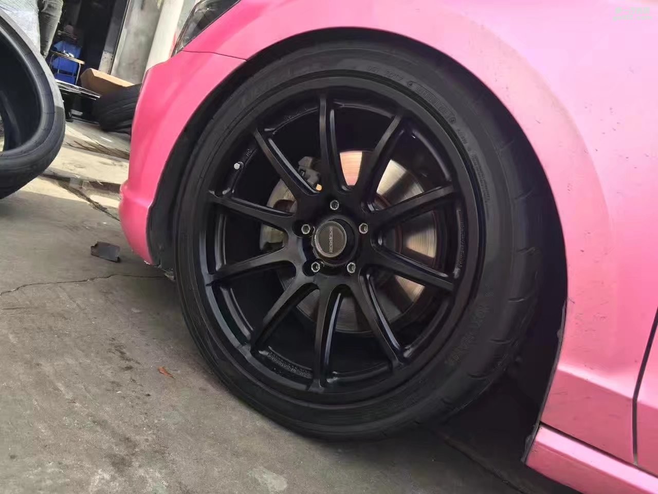 大眾，換  Prodrive  18寸 完工！