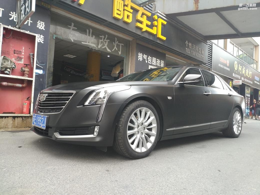 凱迪拉克ct6全車電光黑