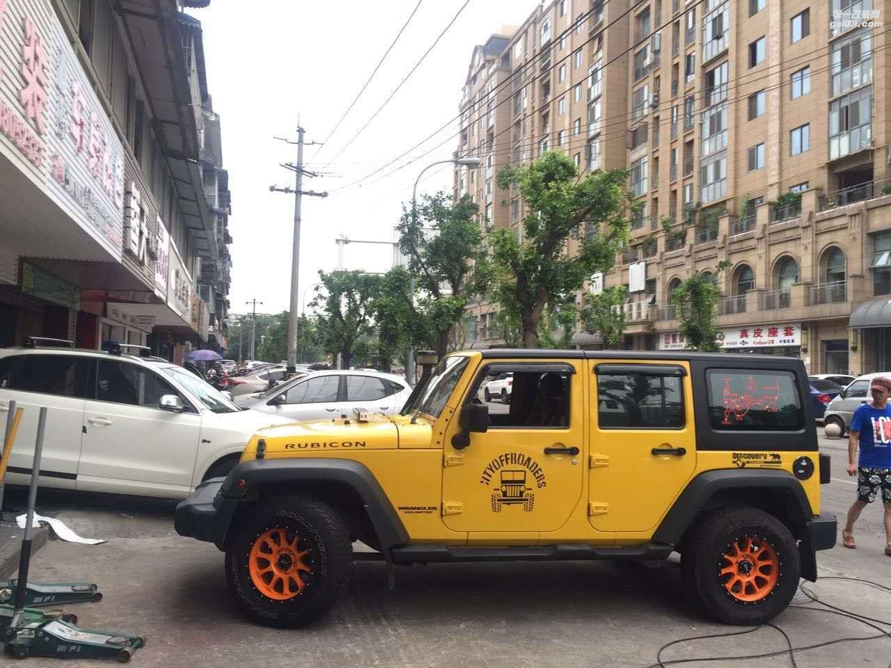 JEEP 牧馬人改裝17寸美國VTX越野輪轂