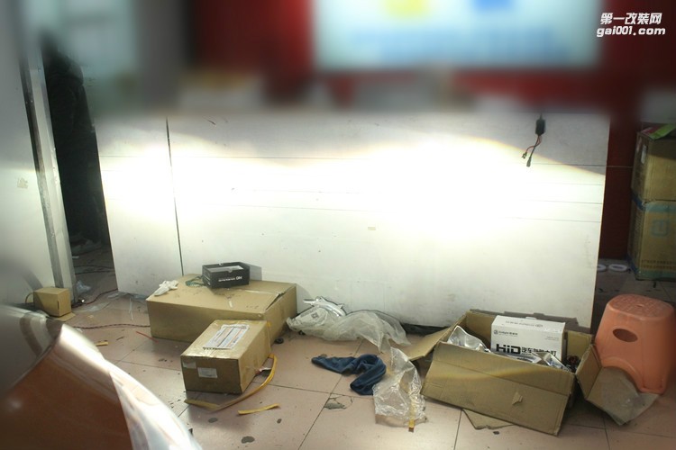 中華V3改裝大燈改裝Q5雙光透鏡氙氣燈 天使眼惡魔眼