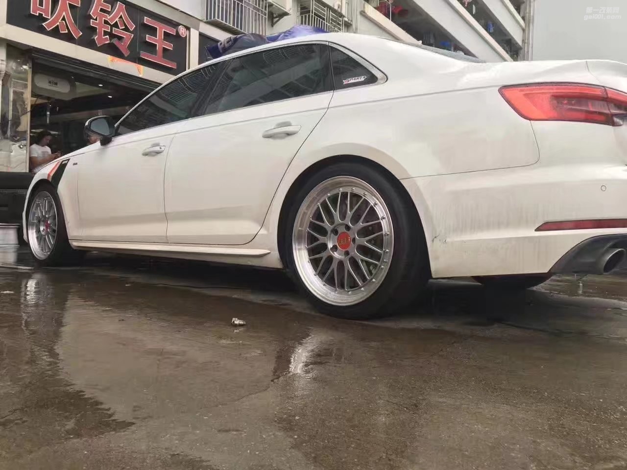 奧迪，換 日本 BBS  LM 完工！