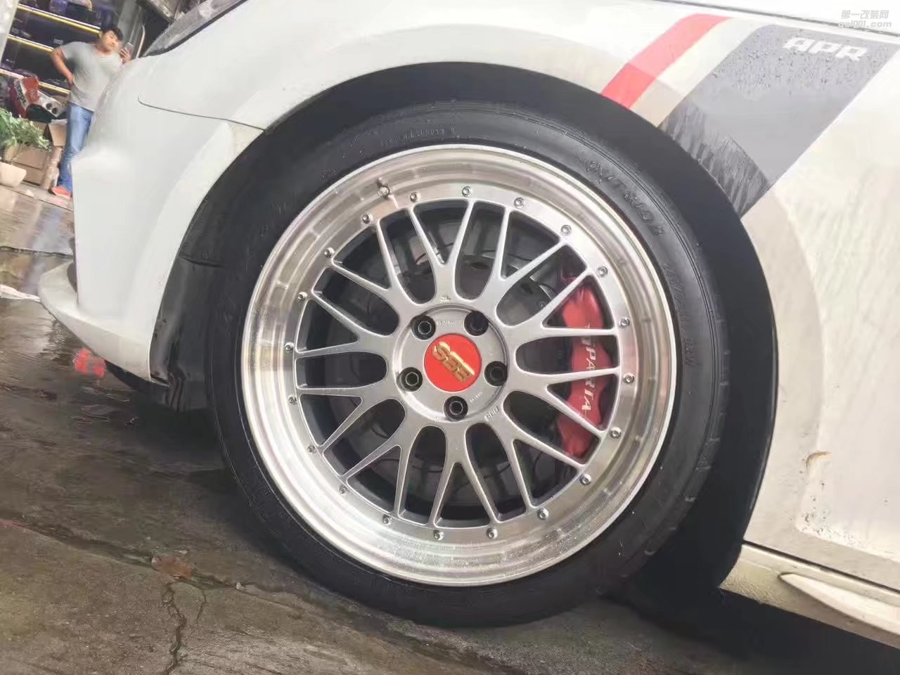 奧迪，換 日本 BBS  LM 完工！