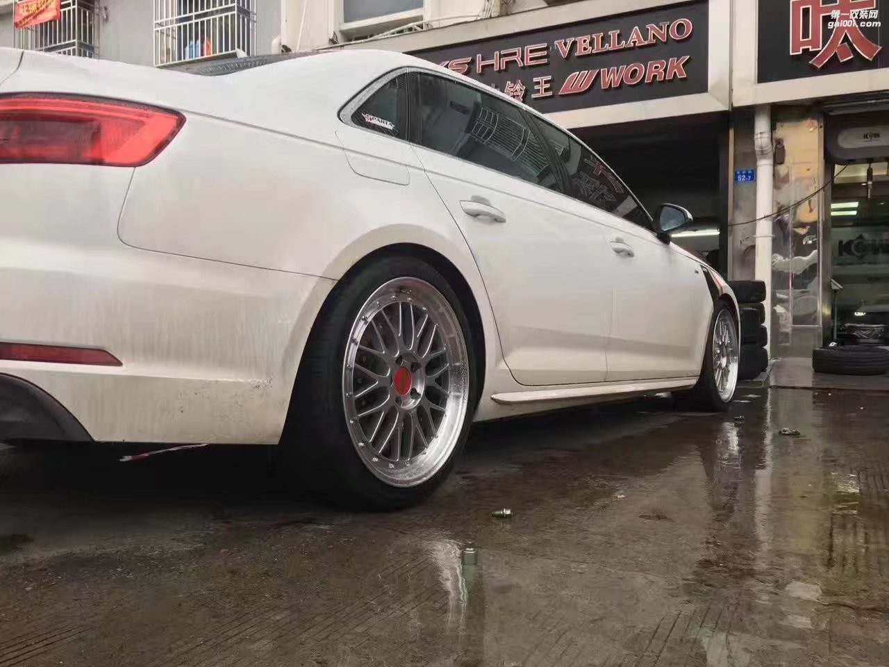 奧迪，換 日本 BBS  LM 完工！