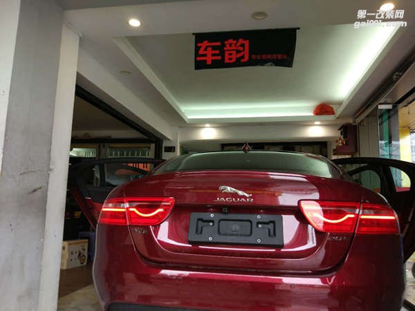 原車有顯示屏的車主看過來！捷豹XE原車屏升級凱立德手寫導航軌跡倒車記錄儀汕頭車韻汽車音響