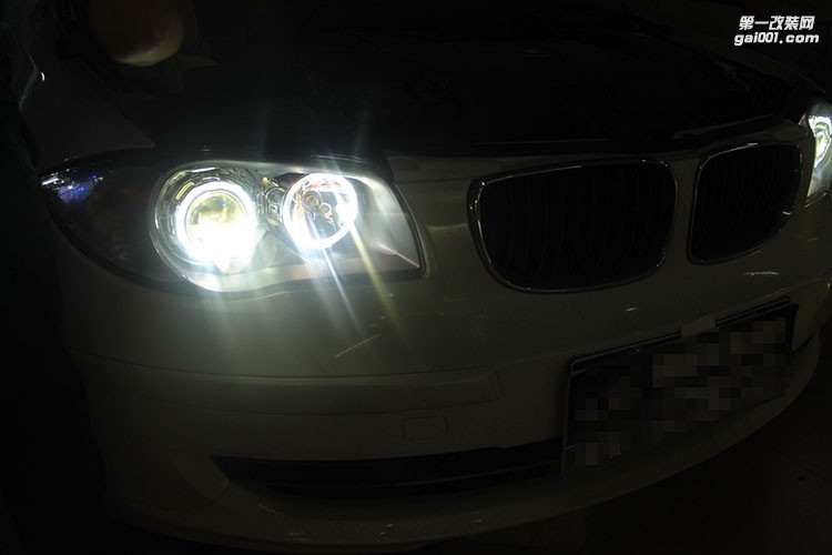 貴陽老款寶馬升級(jí)改裝大燈 低配升級(jí)高配