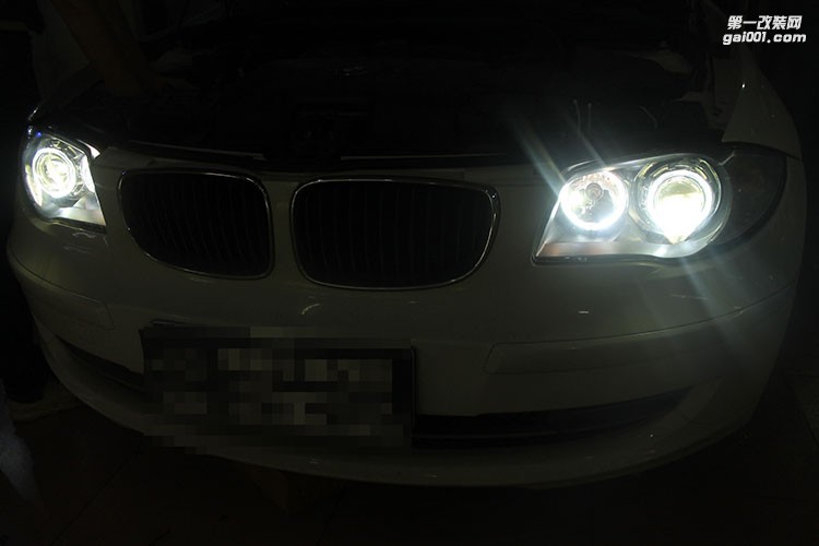 貴陽老款寶馬升級(jí)改裝大燈 低配升級(jí)高配