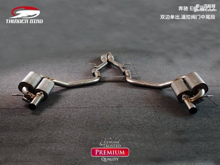 奔馳E260/200 2.0T W212 雷鳥排氣左右單出中尾閥門排氣