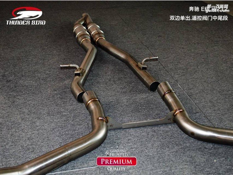 奔馳E260/200 2.0T W212 雷鳥排氣左右單出中尾閥門排氣