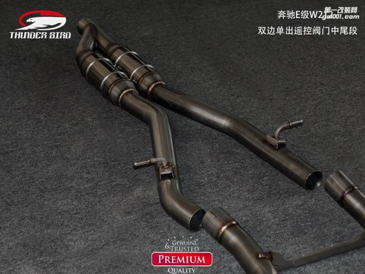 奔馳E260/200 2.0T W212 雷鳥排氣左右單出中尾閥門排氣