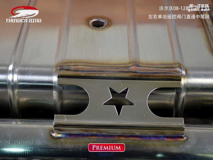 澳洲雷鳥 沃爾沃08-12款 C70 25T 左右單出閥門直通中尾段9