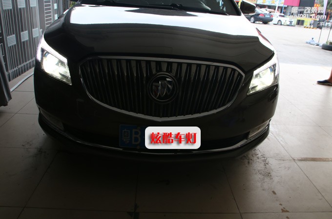 新君越改燈廣州炫酷車燈升級(jí)改裝大燈