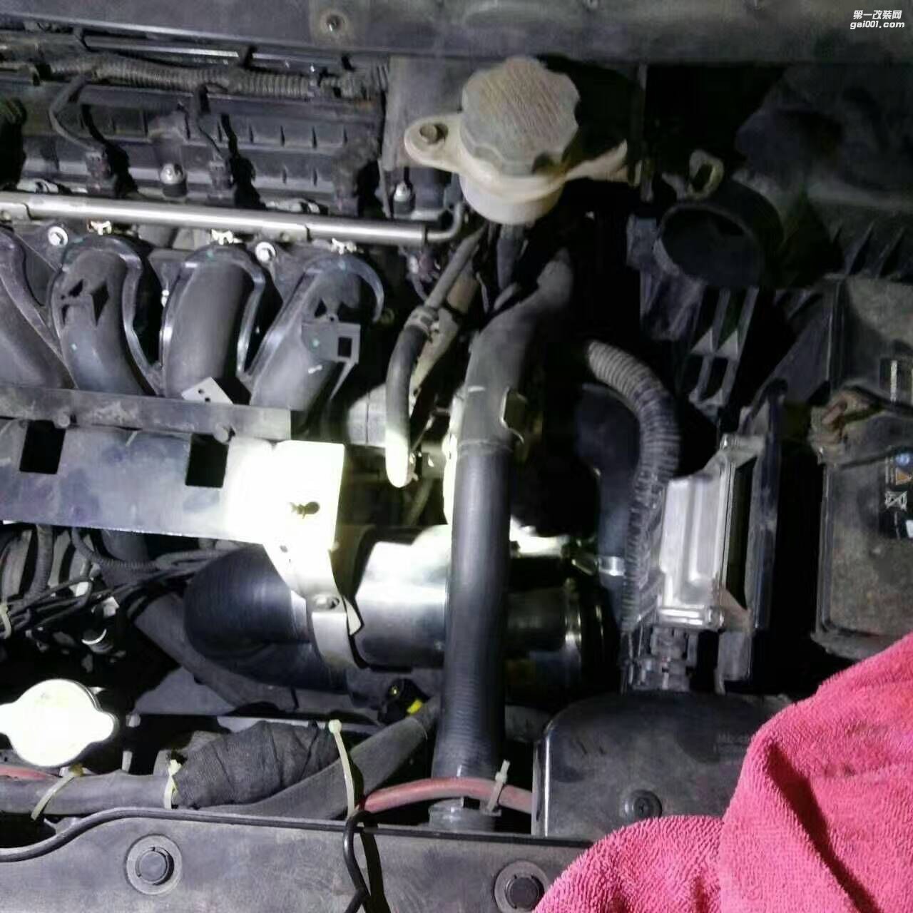 瑞風(fēng)S3 汽車進(jìn)氣配件 提升動力改裝 鍵程離心式電動渦輪增壓器LX3971案例