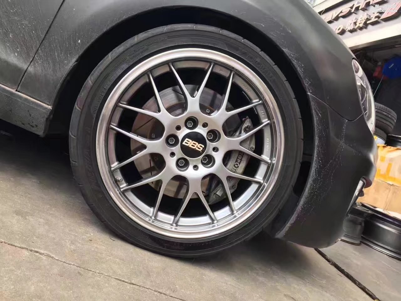 大眾，換 BBS RGR 18寸 完工！