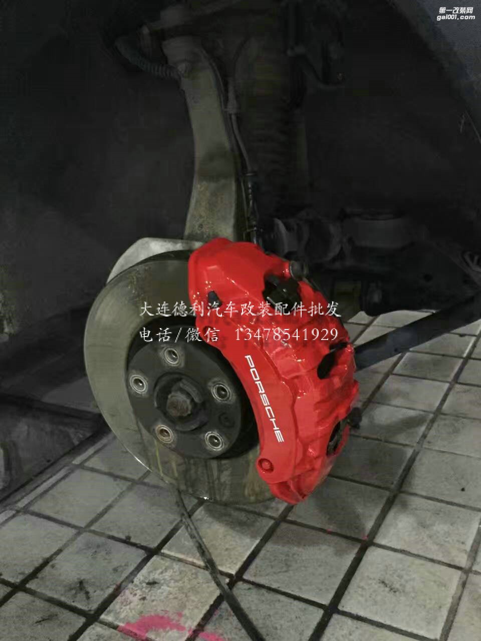 布雷博保時捷路虎剎車卡鉗大6活塞剎車