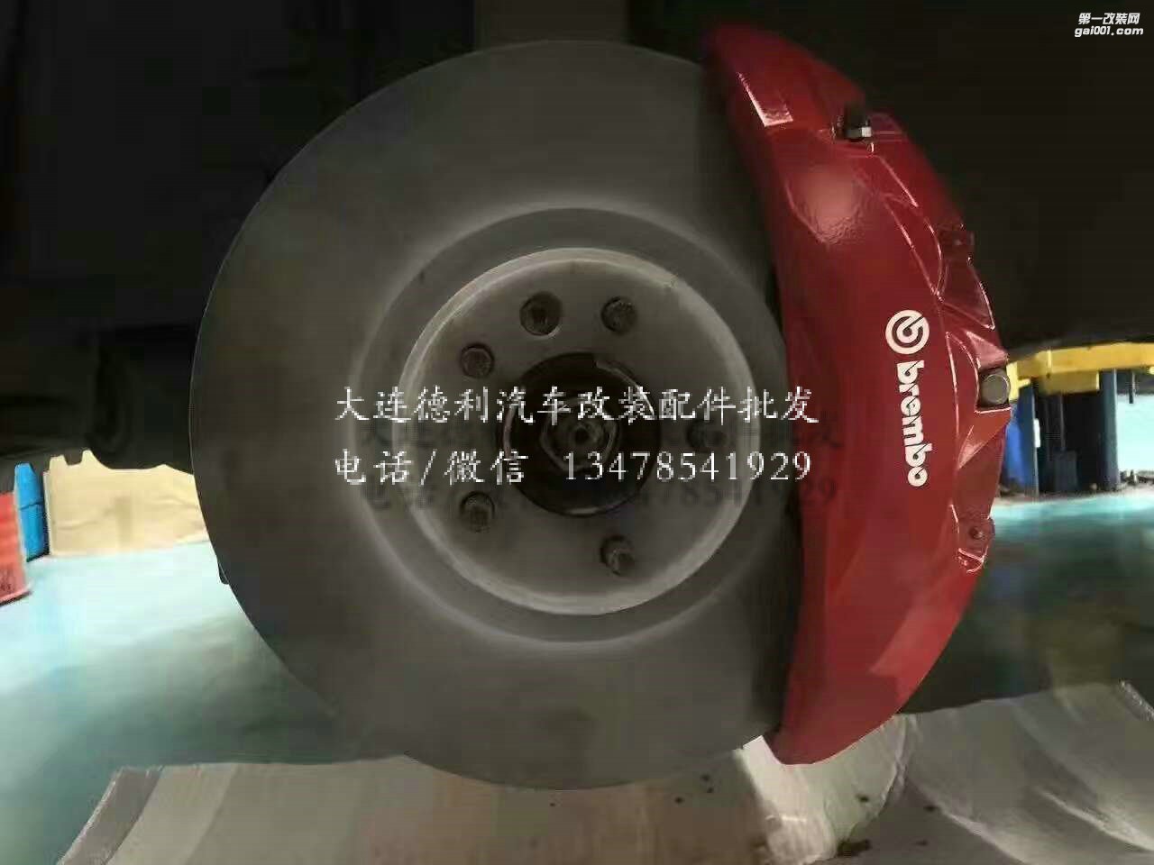 布雷博保時捷路虎剎車卡鉗大6活塞剎車