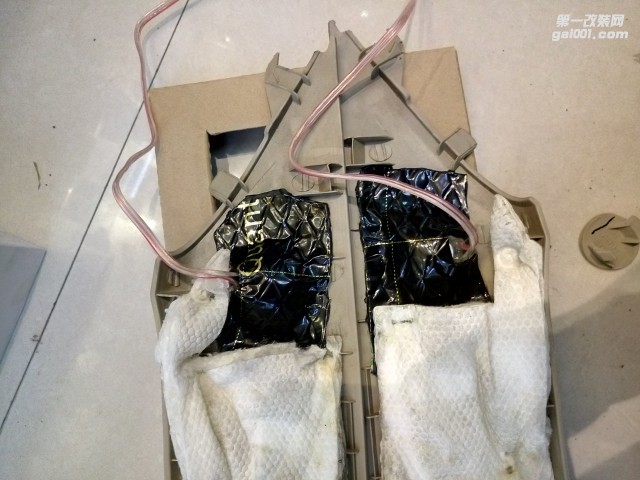 濟寧市鄒城大班汽車音響改裝引擎蓋隔音隔音+流水槽隔音+前門隔音+勁浪165AS音響安裝