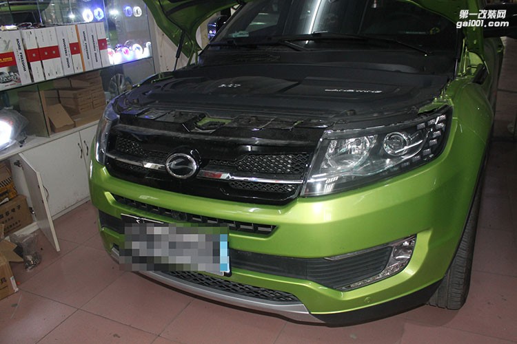 貴陽陸風(fēng)X7改裝大燈改裝雙光透鏡大燈 氙氣燈改裝天使眼惡魔眼