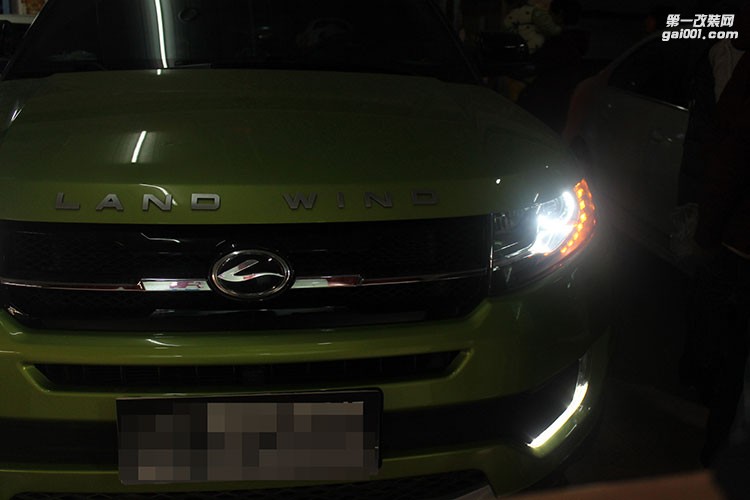 貴陽陸風(fēng)X7改裝大燈改裝雙光透鏡大燈 氙氣燈改裝天使眼惡魔眼