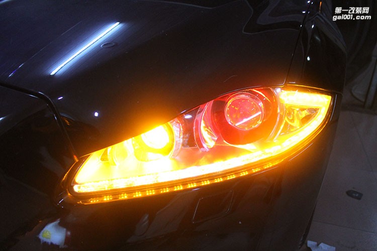 貴陽捷豹改裝大燈改裝升級(jí)燈光改裝惡魔眼升級(jí)亮度