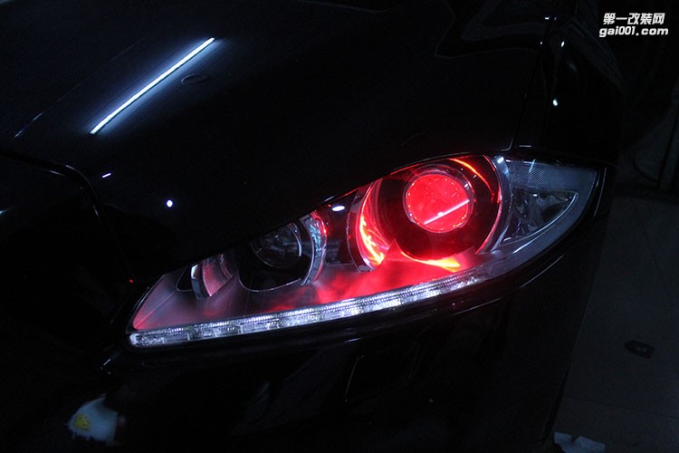 貴陽捷豹改裝大燈改裝升級(jí)燈光改裝惡魔眼升級(jí)亮度