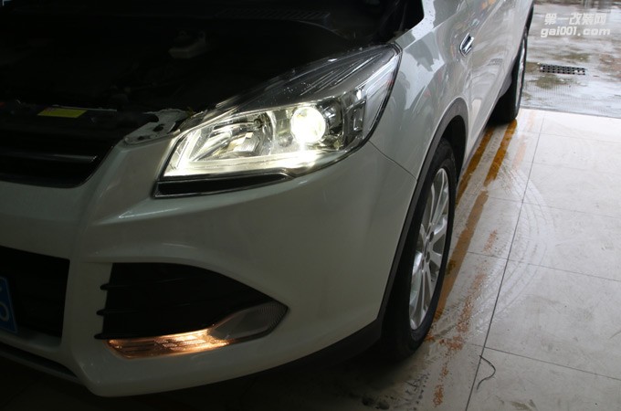 翼虎改燈 翼虎汽車大燈改裝廣州炫酷車燈光升級