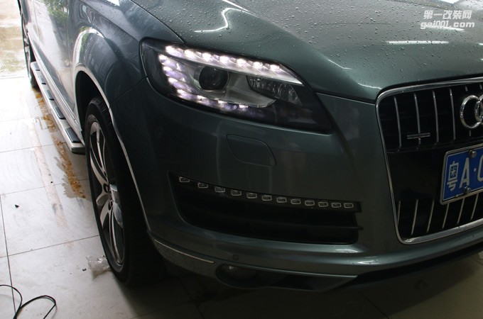 奧迪Q7汽車燈光年審不過怎么辦
