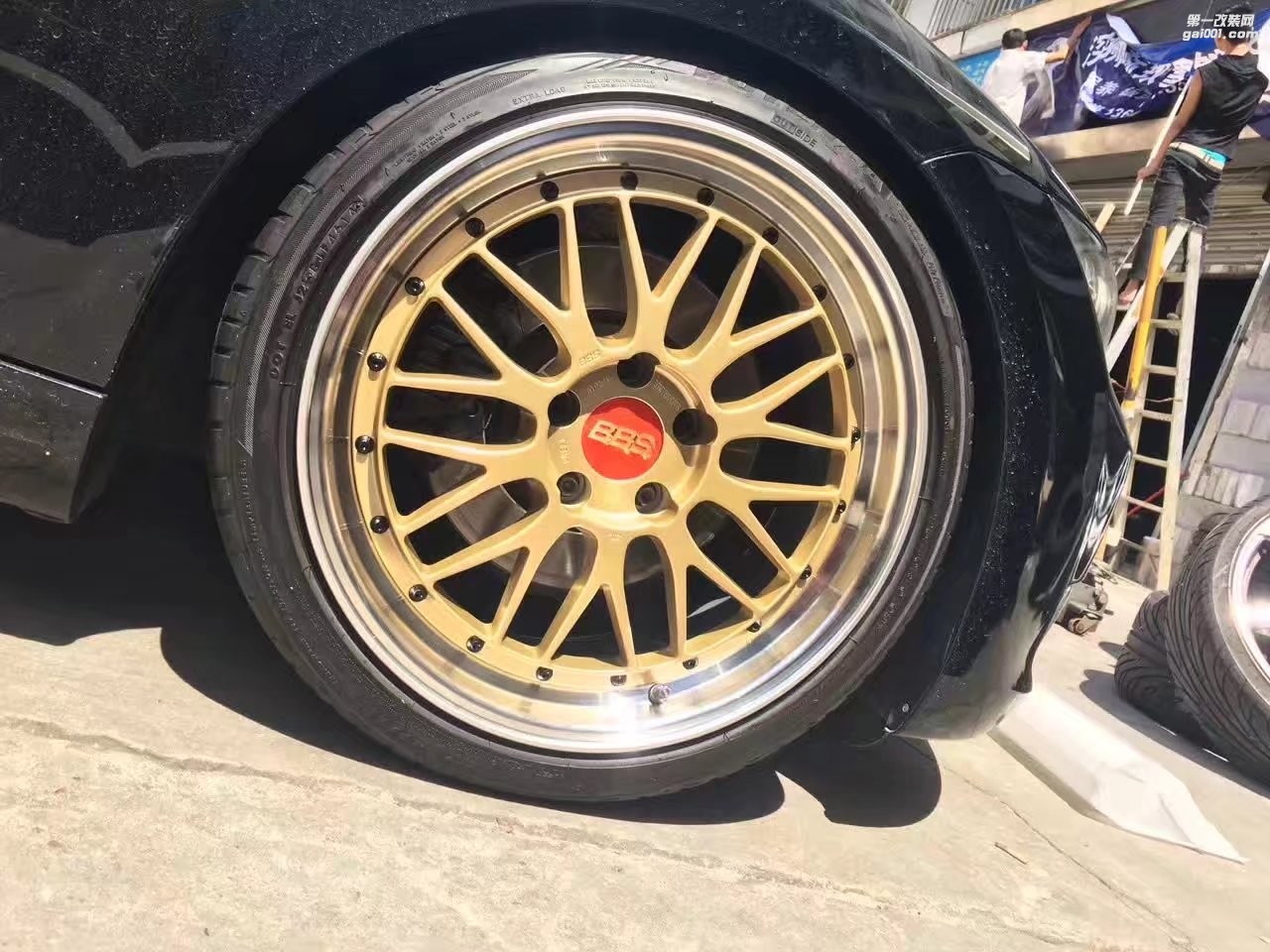 寶馬，換 BBS LM 全新 19寸 完工！