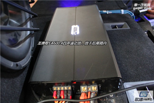 武漢汽車音響改裝案例  豐田霸道改裝美國霸克PX650兩分頻