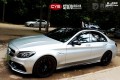 20170629奔馳C63S CYS綢緞冰銀 ST070 (16)