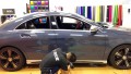 奔馳CLA200 CYS亮太空灰 G170 車身改色貼膜 18611722254 (17)