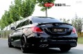 奔馳C200 CYS亮黑 G160 車(chē)身改色貼膜