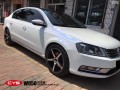 大眾邁騰 CYS白變藍 W050 汽車改色貼膜 18611722254 (3)