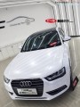 奧迪A4 CYS極光白 M00 汽車改色貼膜 18611722254 (4)