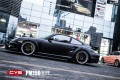 保時(shí)捷911 CYS電光金屬黑 PM150 汽車改色貼膜 18611722254 (7)