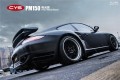 保時(shí)捷911 CYS電光金屬黑 PM150 汽車改色貼膜 18611722254 (8)
