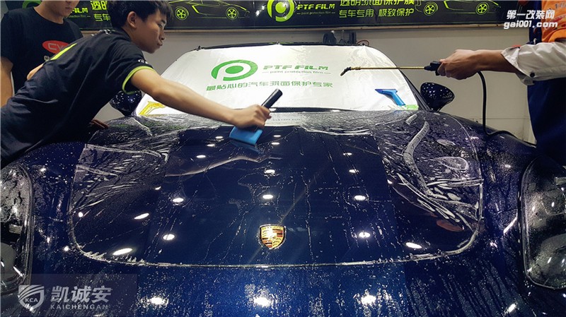 鄭州保時(shí)捷panamera透明膜PTF專(zhuān)車(chē)專(zhuān)用圖片