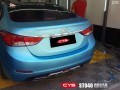 現(xiàn)代朗動 CYS綢緞冰天藍(lán) ST040 汽車改色貼膜 18611722254 (7)