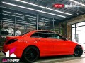 奔馳C200 CYS亮紅 G010　汽車改色 18611722254 (6)