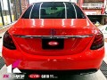 奔驰C200 CYS亮红 G010　汽车改色 18611722254 (7)