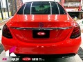 奔馳C200 CYS亮紅 G010　汽車改色 18611722254 (7)