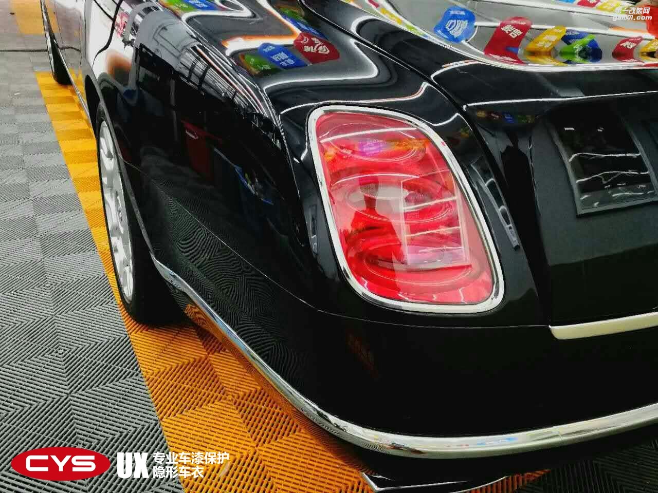 北京賓利慕尚 CYS-UX透明膜 汽車改色貼膜