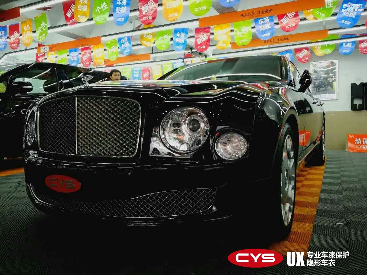 北京賓利慕尚 CYS-UX透明膜 汽車改色貼膜