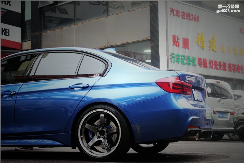 海亞：寶馬328 3系 ADVAN GT 19寸鍛造輪轂