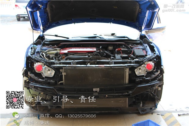 肇慶本田思域改燈,專業(yè)汽車燈光升級