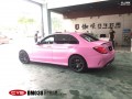 奔馳C63 CYS亞光鉆石粉 DM030 車身改色貼膜