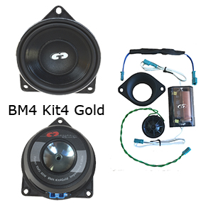 美國CDT西迪聲BM4Kit 4GOLD BMW寶馬專用2分頻套裝喇叭后門2分頻