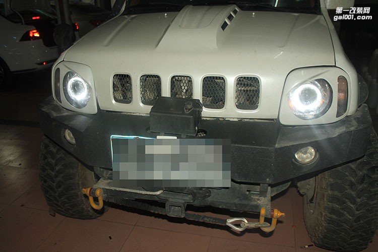 鈴木吉姆尼改裝大燈 改裝雙光透鏡天使眼